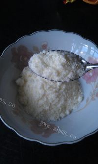 美味的奶粉冰淇淋做法图解4)