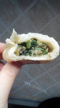 自己做的三鲜包子