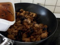 自制四喜烤麸做法图解8)