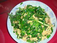 香气逼人的韭菜炒干豆腐