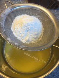 美味的紫薯蛋糕做法图解5)
