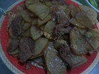 家常菜土豆片炒肉