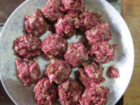 抹茶玫瑰花饼做法图解17)