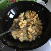 香甜的奇台糖洋芋做法图解5)