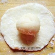 自制中式酥皮豆沙点心做法图解6)