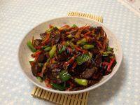 家常菜小炒腊牛肉