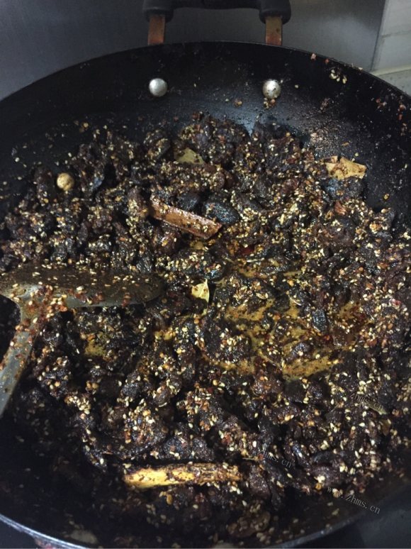 垂涎欲滴的麻辣牛肉
