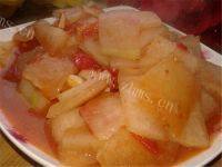 家常菜西红柿炒冬瓜