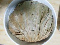 荷叶排骨土豆糯米饭做法图解6)