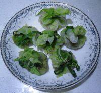 口感饱满的鲜虾白菜包做法图解12)