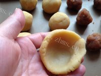 颜色好看的玫瑰馅绿豆糕做法图解11)