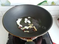 家常菜肉片四季豆做法图解6)