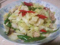 自制包菜炒肉