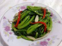 家常的清炒菠菜