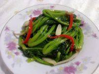 家常的清炒菠菜