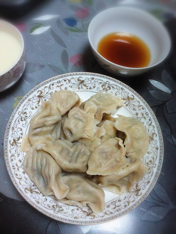 香气浓郁的茄子馅饺子