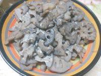 家常菜炒莲藕片