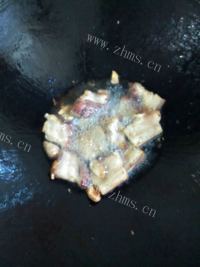 家常菜萝卜烧肉做法图解2)