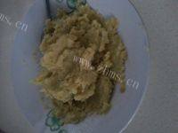 自制奶香红薯饼做法图解3)