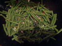 绿色食物清炒豆角