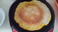 秘制奶香葱油煎饼做法图解8)