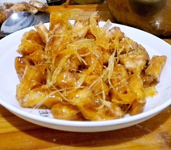 营养丰富的拔丝山药