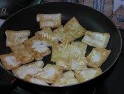 孜然豆腐做法图解2)