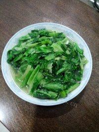 「自创」蒜蓉油麦菜
