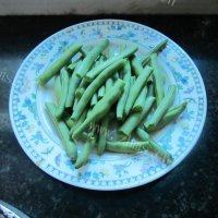 开胃的素炒四季豆做法图解1)
