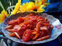 健康的西红柿炒胡萝卜的做法图解八