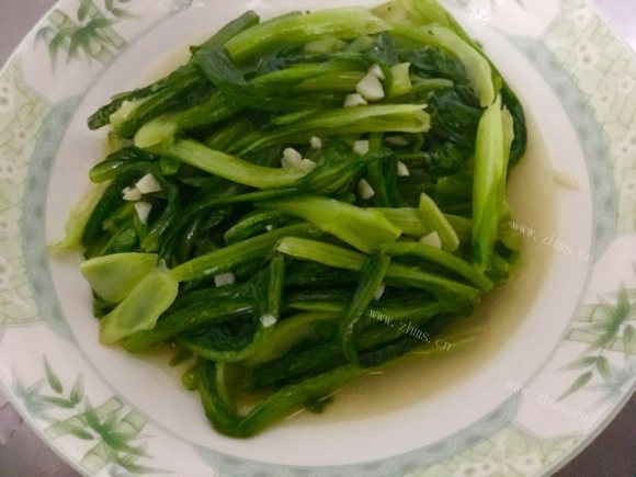 好吃的蒜蓉油麦菜