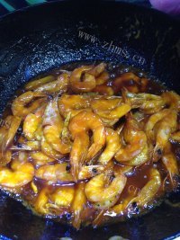 美味的油焖大虾