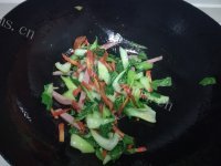 炒饺子皮做法图解8)