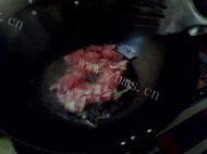 家常菜肉炒土豆片做法图解4)