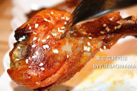 美味的奥尔良烤鸡腿