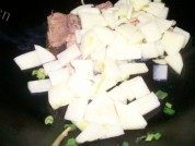土豆片炒肉做法图解6)