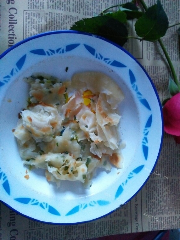 热腾腾的手抓饼
