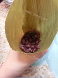 好吃的蜜红豆水晶粽子做法图解7)