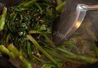 健康美食豆豉油麦菜做法图解6)