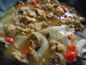 美味的粉皮烧鸡做法图解9)