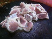 家常菜肉炒香干做法图解3)