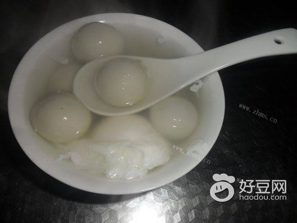 荷包蛋汤圆
