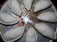 美味豆腐韭菜盒子做法图解13)