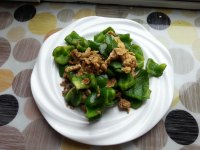 家常菜鸡蛋炒青椒