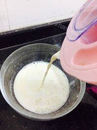 自制豆浆做法图解4)