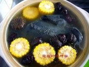 十全大补乌鸡汤做法图解4)