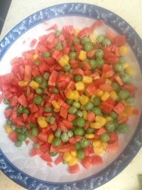 美味的糯米蒸排骨做法图解5)