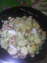 美味的白菜粉丝汤