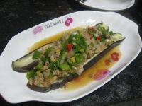 家常菜蒸茄盒