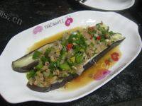 家常菜蒸茄盒